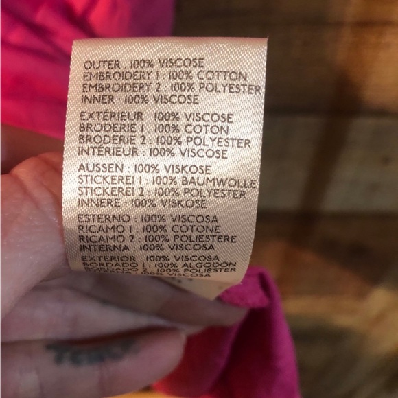 ♥️HP♥️Free People hot pink slip dress - Picture 4 of 4